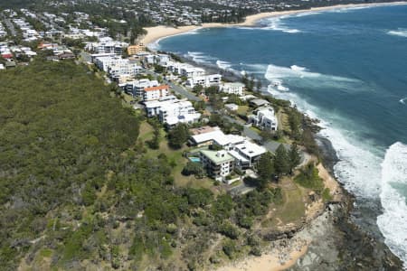 Aerial Image of MOFFAT BEACH, SUNSHINE COAST QUEENSLAND