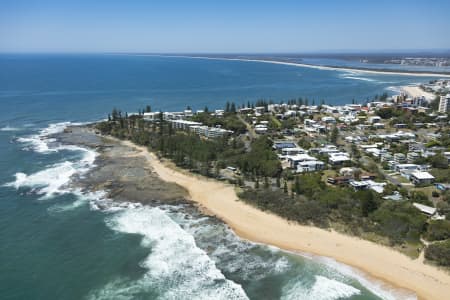 Aerial Image of SHELLY BEACH, SUNSHINE COAST QUEENSLAND