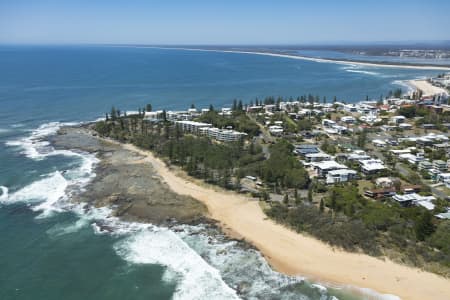 Aerial Image of SHELLY BEACH, SUNSHINE COAST QUEENSLAND