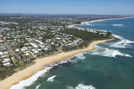Aerial Image of SHELLY BEACH, SUNSHINE COAST QUEENSLAND