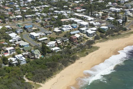 Aerial Image of SHELLY BEACH, SUNSHINE COAST QUEENSLAND
