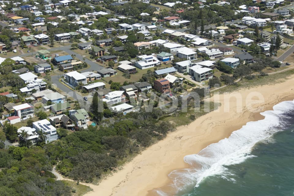 Aerial Image of Shelly Beach, Sunshine Coast Queensland