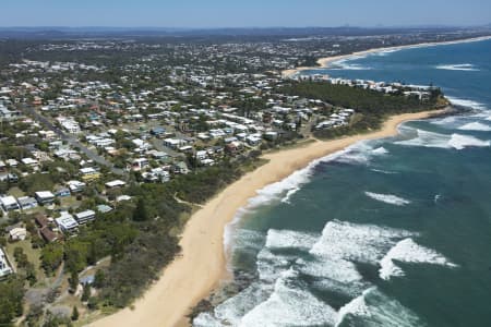 Aerial Image of SHELLY BEACH, SUNSHINE COAST QUEENSLAND