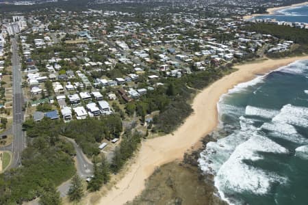 Aerial Image of SHELLY BEACH, SUNSHINE COAST QUEENSLAND