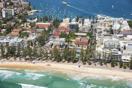 Aerial Image of MANLY BEACH