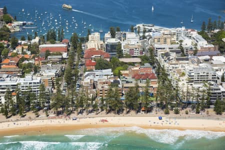 Aerial Image of MANLY BEACH