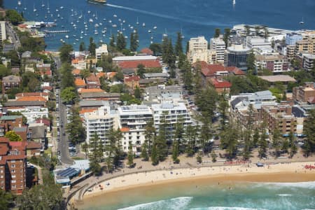 Aerial Image of MANLY BEACH