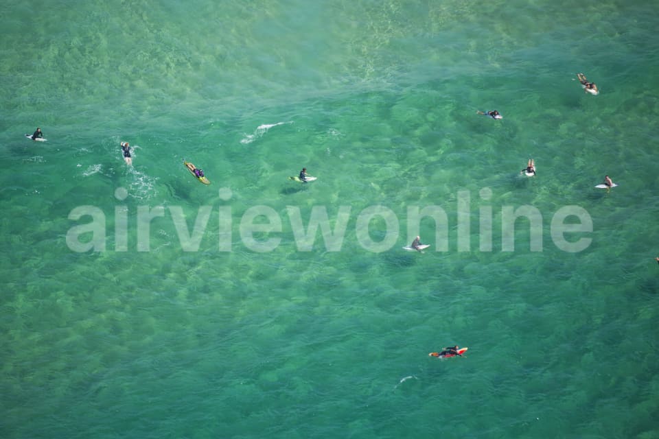 Aerial Image of Surfing Series -Maroubra Beach