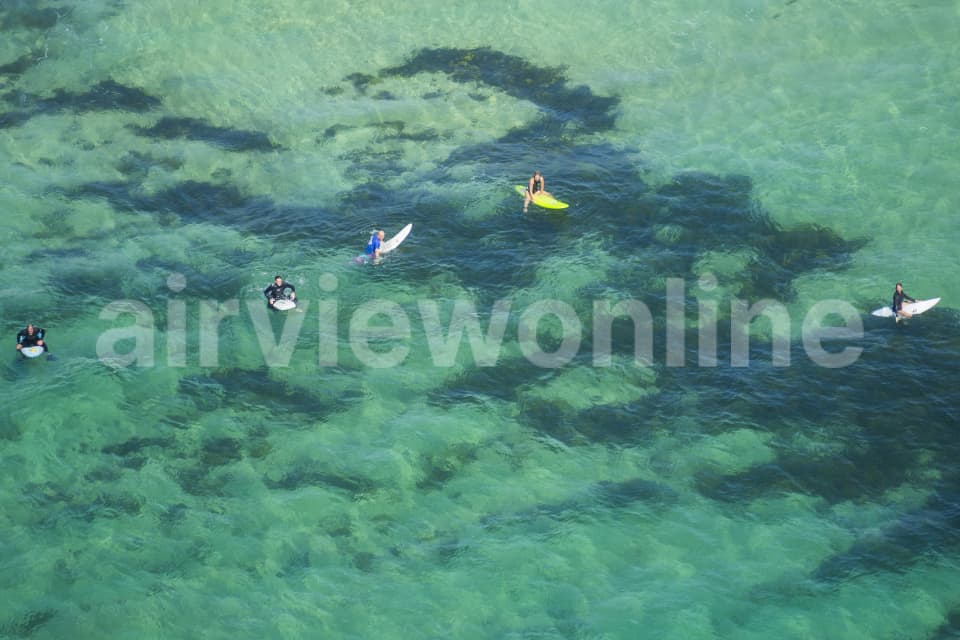 Aerial Image of Surfing Series -Maroubra Beach