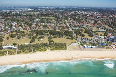 Aerial Image of MAROUBRA BEACH & RESERVE