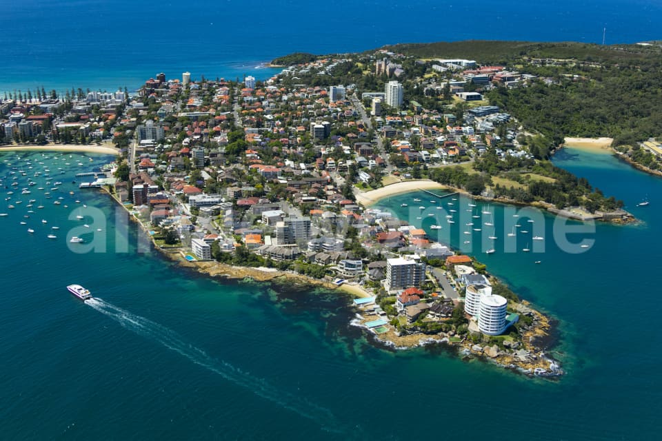 Aerial Image of Little Manly