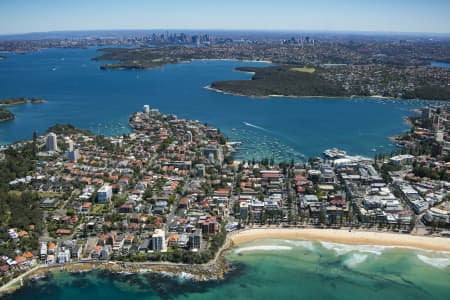 Aerial Image of MANLY BEACH