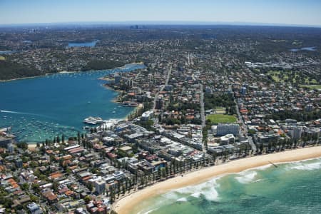 Aerial Image of MANLY BEACH