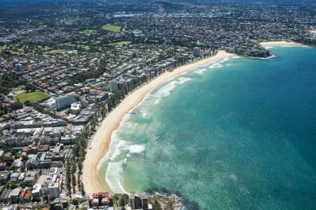 Aerial Image of MANLY BEACH
