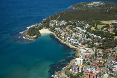 Aerial Image of SHELLY BEACH, MANLY