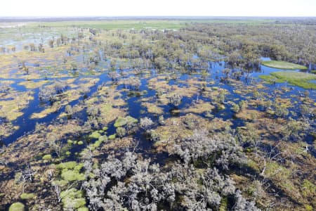 Aerial Image of MACQUARIE MARSHES IN FLOOD
