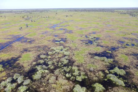 Aerial Image of MACQUARIE MARSHES IN FLOOD