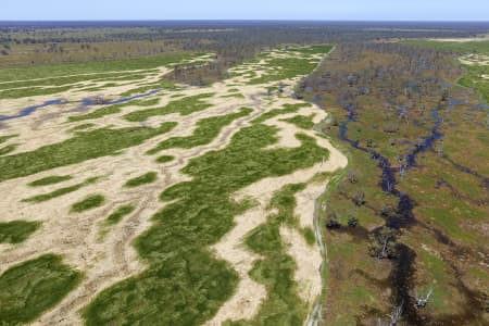 Aerial Image of MACQUARIE MARSHES IN FLOOD