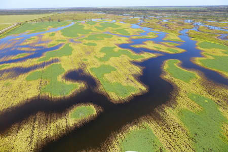 Aerial Image of MACQUARIE MARSHES IN FLOOD