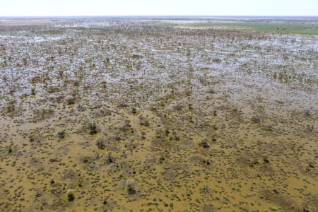 Aerial Image of MACQUARIE MARSHES IN FLOOD
