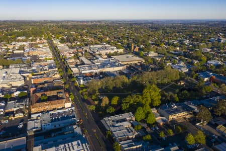 Aerial Image of ORANGE SUNRISE AND EARLY MORNING
