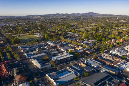 Aerial Image of ORANGE SUNRISE AND EARLY MORNING