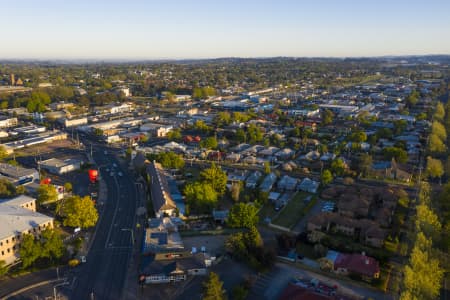 Aerial Image of ORANGE SUNRISE AND EARLY MORNING