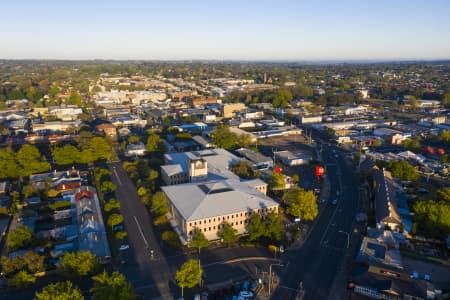 Aerial Image of ORANGE SUNRISE AND EARLY MORNING
