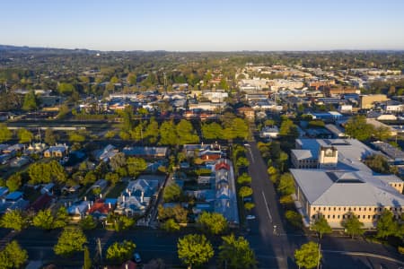 Aerial Image of ORANGE SUNRISE AND EARLY MORNING