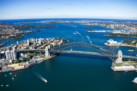 Aerial Image of NORTH SYDNEY & MILSONS POINT