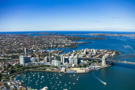 Aerial Image of NORTH SYDNEY & MILSONS POINT