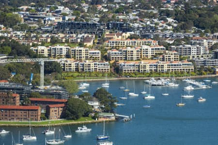 Aerial Image of ROZELLE