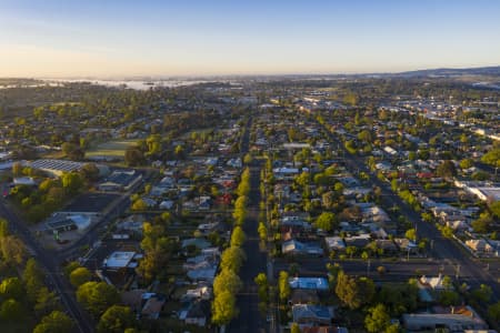 Aerial Image of ORANGE SUNRISE AND EARLY MORNING