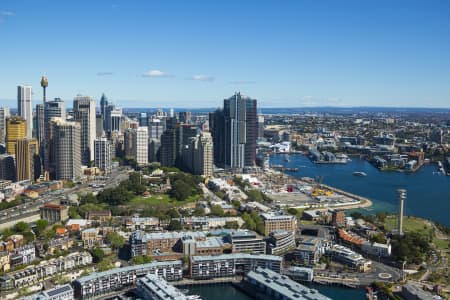 Aerial Image of MILLERS POINT