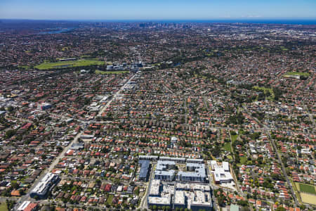 Aerial Image of CANTERBURY