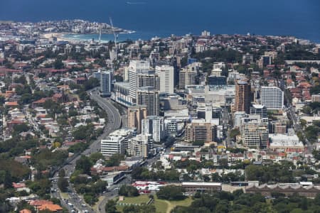 Aerial Image of BONDI JUNCTION INCLUDING BONDI BEACH