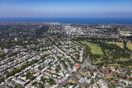 Aerial Image of PADDINGTON TO BONDI INCLUDING BONDI JUNCTION