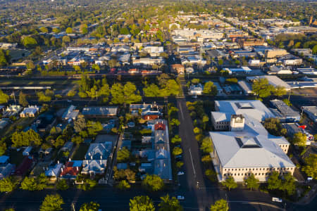 Aerial Image of ORANGE SUNRISE AND EARLY MORNING