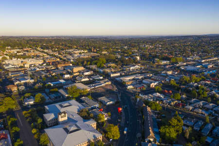 Aerial Image of ORANGE SUNRISE AND EARLY MORNING