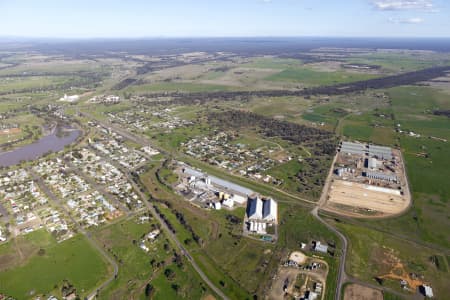 Aerial Image of NAMOI RIVER AND EATHERS CREEK NARRABRI