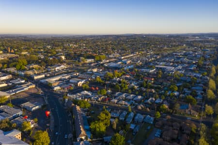 Aerial Image of ORANGE SUNRISE AND EARLY MORNING