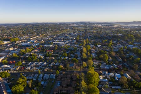 Aerial Image of ORANGE SUNRISE AND EARLY MORNING