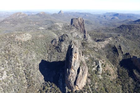 Aerial Image of CRATER BLUFF, WARRUMBUNGLES NATIONAL PARK