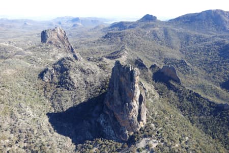 Aerial Image of CRATER BLUFF, WARRUMBUNGLES NATIONAL PARK