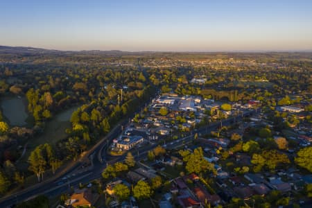 Aerial Image of ORANGE SUNRISE AND EARLY MORNING