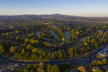 Aerial Image of ORANGE SUNRISE AND EARLY MORNING