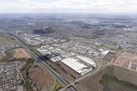 Aerial Image of OLD GEELONG ROAD, HOPPERS CROSSING