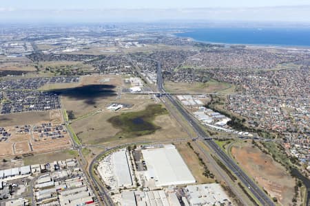 Aerial Image of OLD GEELONG ROAD, HOPPERS CROSSING