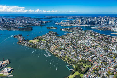 Aerial Image of BALMAIN