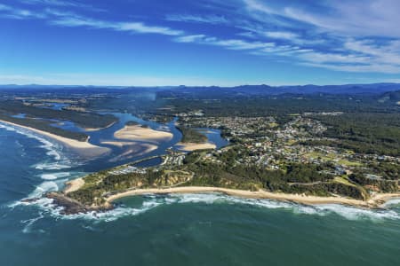 Aerial Image of NAMBUCCA HEADS